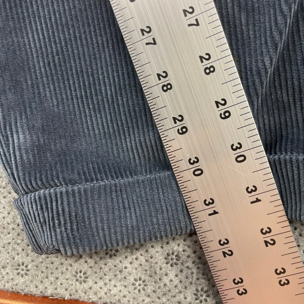 Brooks Brothers Elliot Pleated Corduroy Pants Mens 34x32 Cuffed French Fabric